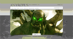 Desktop Screenshot of antropus.com